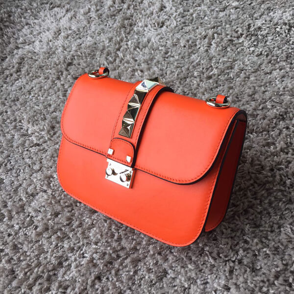  ★ヴァレンティノスーパーコピー(ヴァレンティノ) Mini Lockバッグ DeepOrange★ IW2B0861VIT